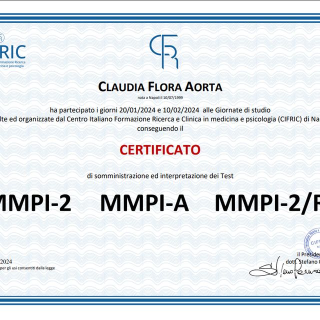 Ingrandire l'immagine: certificate 2