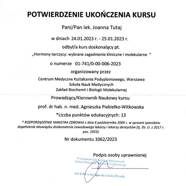 Powiększ obraz: certificate 33