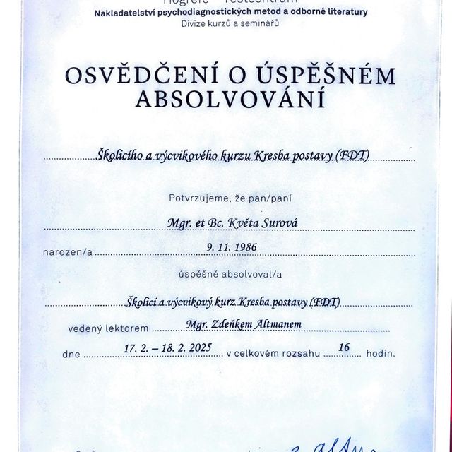 Zvětšit obrázek: certificate 3