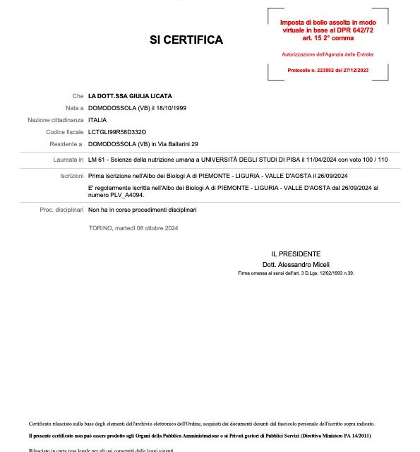 Ingrandire l'immagine: certificate 1