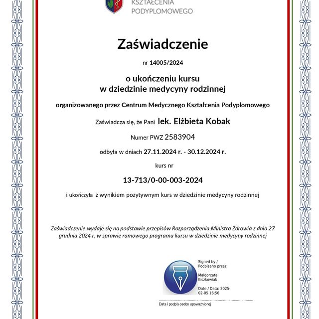 Powiększ obraz: certificate 4
