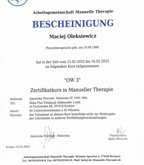 Powiększ obraz: certificate 19