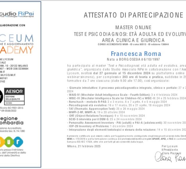 Ingrandire l'immagine: certificate 2