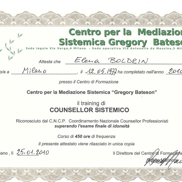 Ingrandire l'immagine: certificate 4