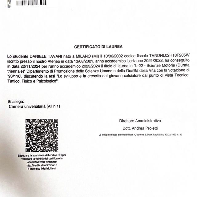 Ingrandire l'immagine: certificate 1