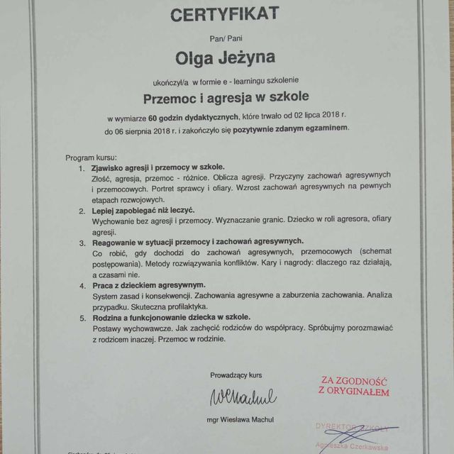 Powiększ obraz: certificate 8