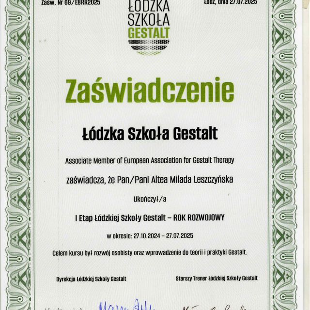 Powiększ obraz: certificate 8