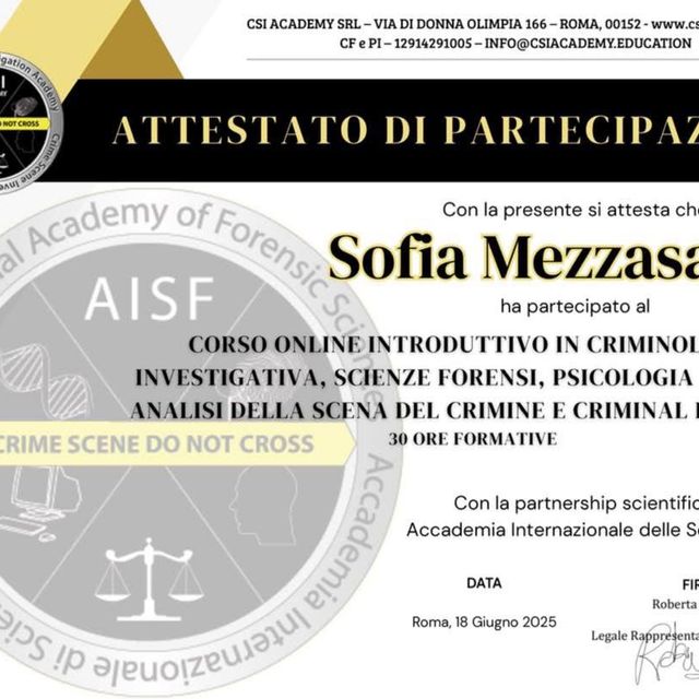 Ingrandire l'immagine: certificate 1