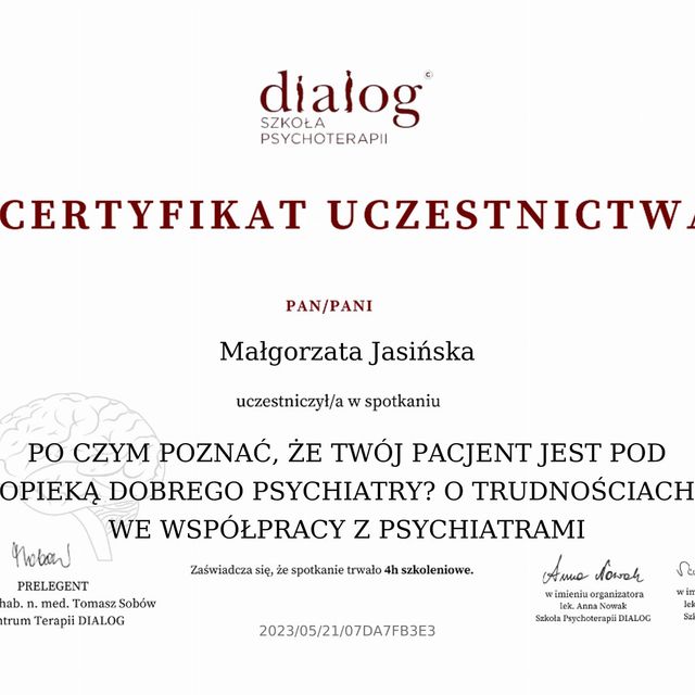 Powiększ obraz: certificate 14