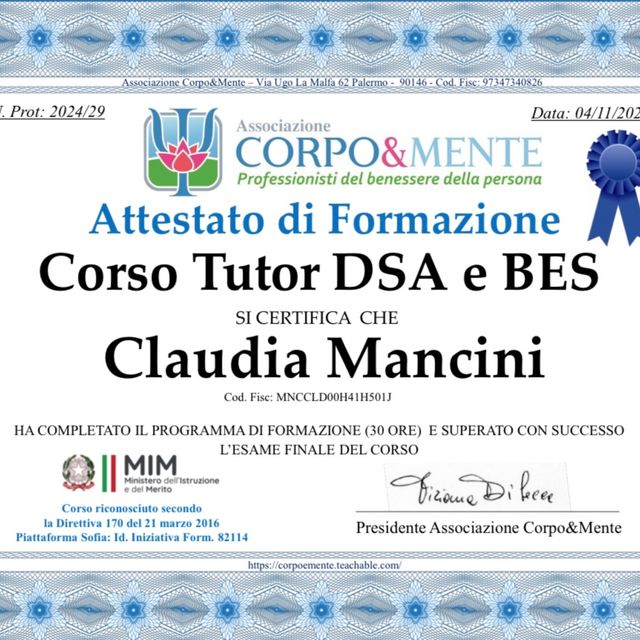 Ingrandire l'immagine: certificate 1