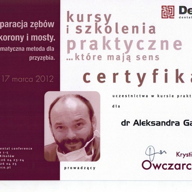 Powiększ obraz: certificate 16