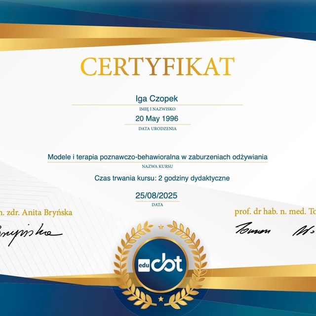 Powiększ obraz: certificate 10