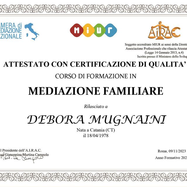 Ingrandire l'immagine: certificate 2
