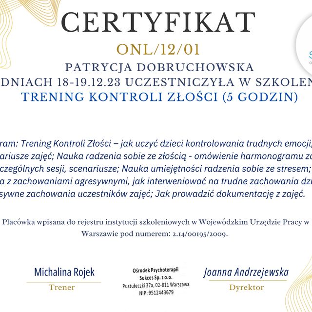 Powiększ obraz: certificate 4