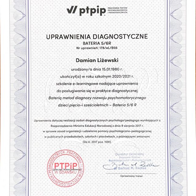 Powiększ obraz: certificate 17