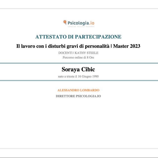 Ingrandire l'immagine: certificate 6
