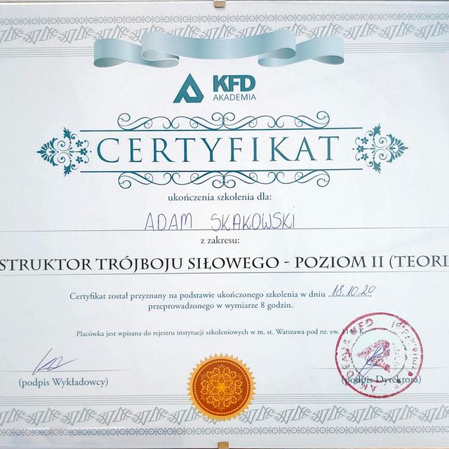 Powiększ obraz: certificate 9