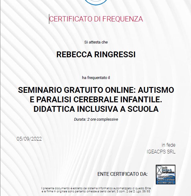 Ingrandire l'immagine: certificate 1