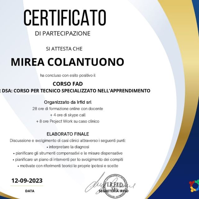 Ingrandire l'immagine: certificate 8