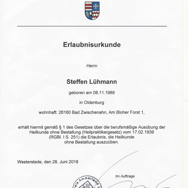 Bild vergrößern: certificate 1