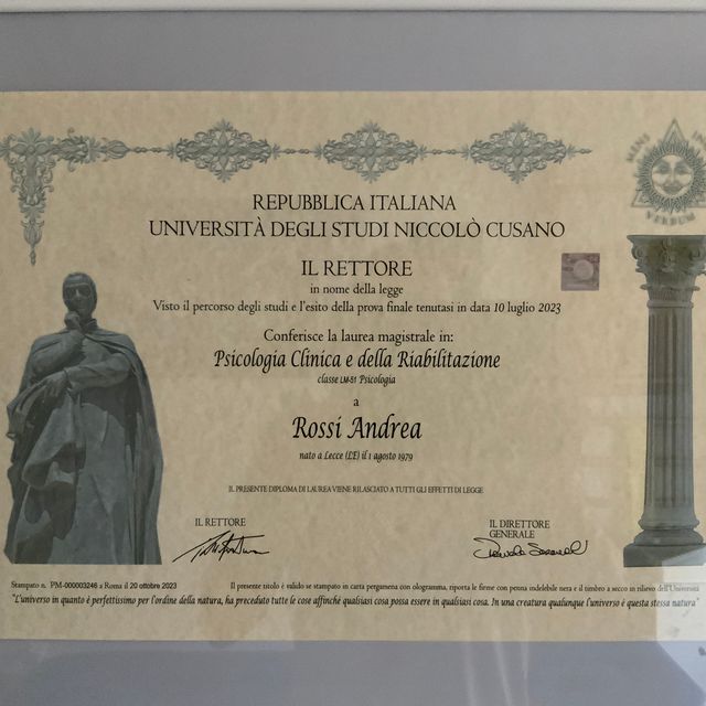 Ingrandire l'immagine: certificate 6