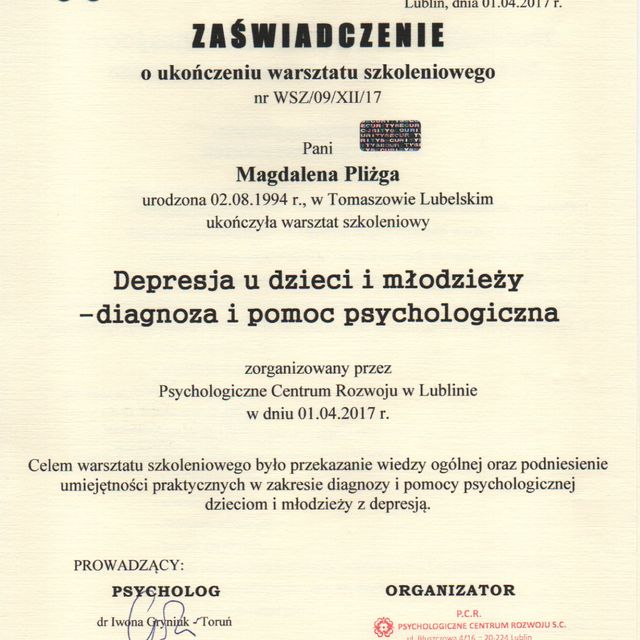Powiększ obraz: certificate 10