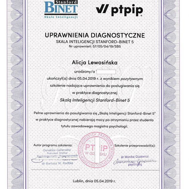 Powiększ obraz: certificate 10