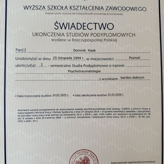 Powiększ obraz: certificate 19