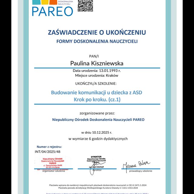 Powiększ obraz: certificate 20