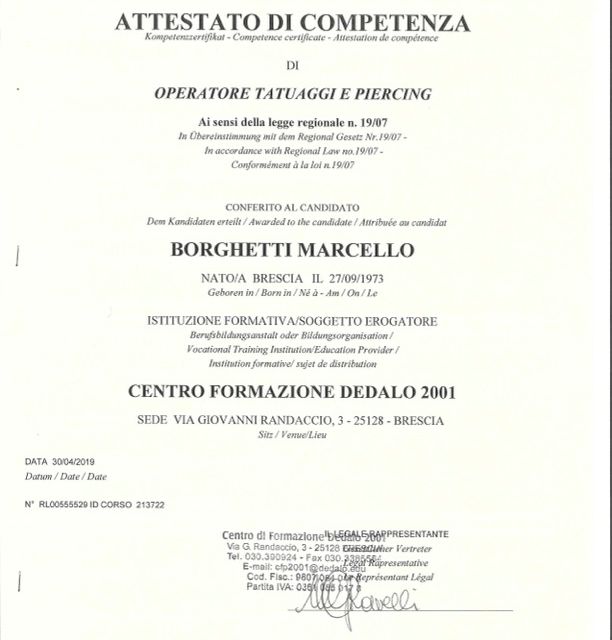 Ingrandire l'immagine: certificate 1