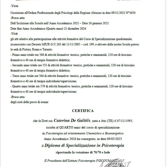 Ingrandire l'immagine: certificate 1