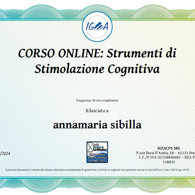 Ingrandire l'immagine: certificate 7