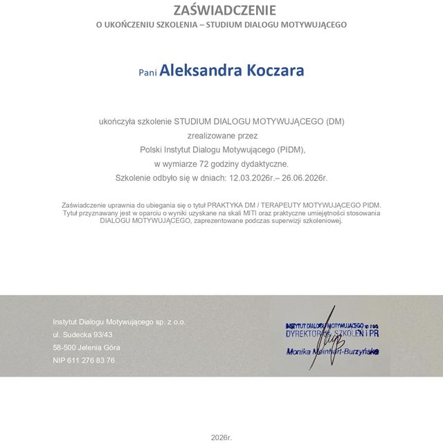 Powiększ obraz: certificate 4