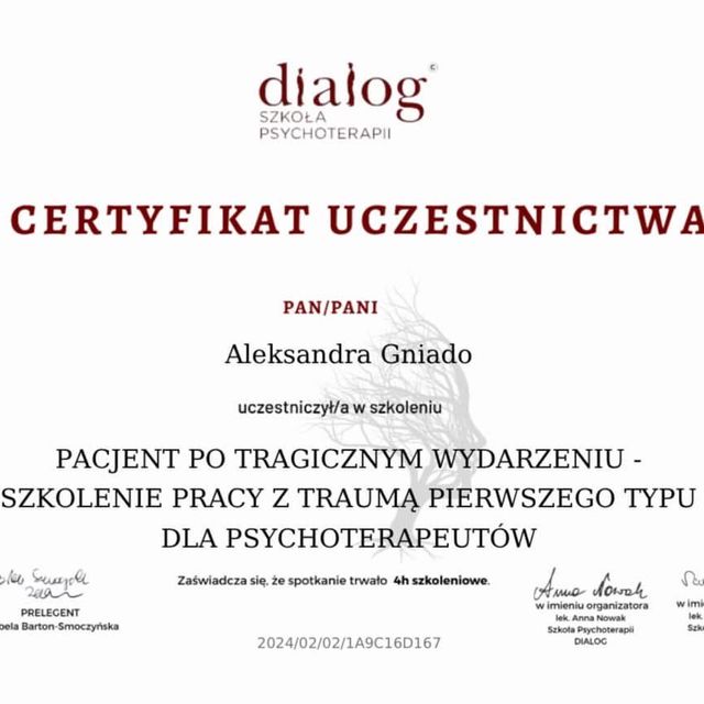 Powiększ obraz: certificate 16