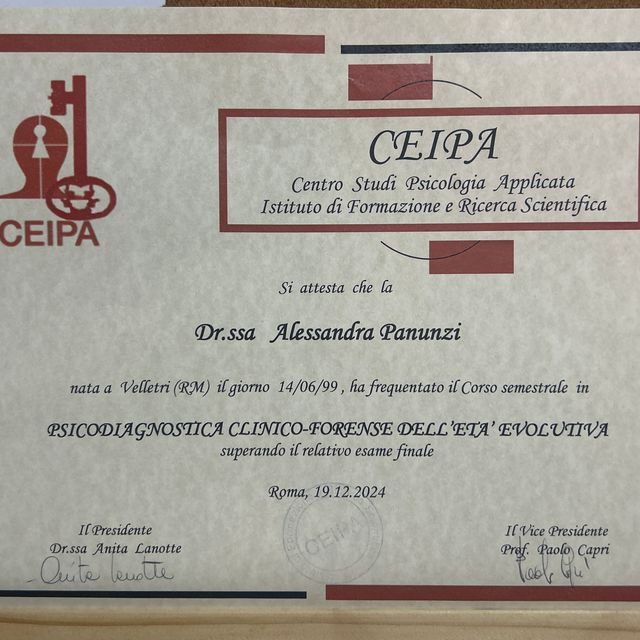 Ingrandire l'immagine: certificate 3