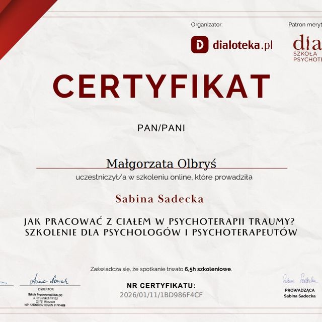 Powiększ obraz: certificate 31