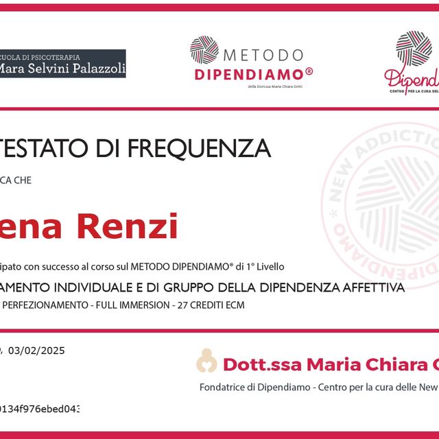 Ingrandire l'immagine: certificate 1