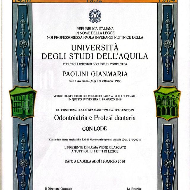 Ingrandire l'immagine: certificate 1