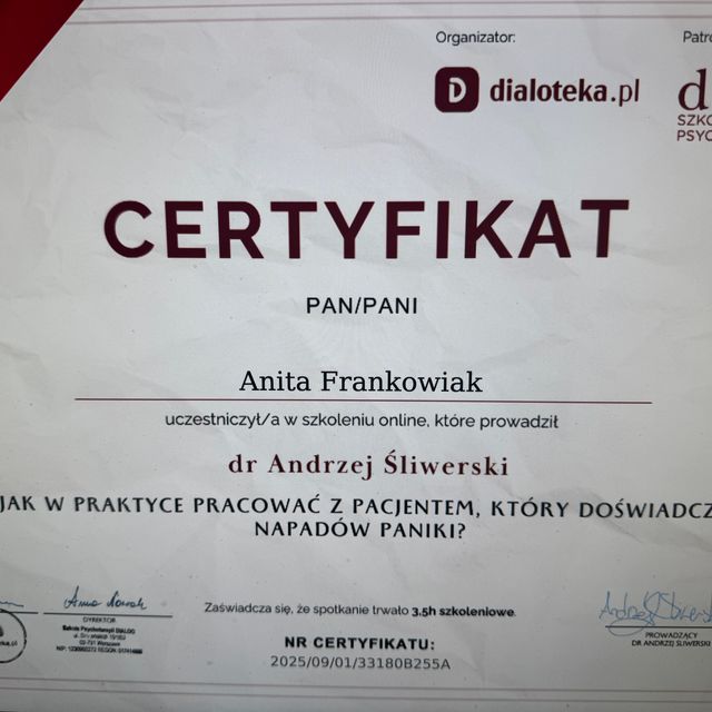 Powiększ obraz: certificate 15