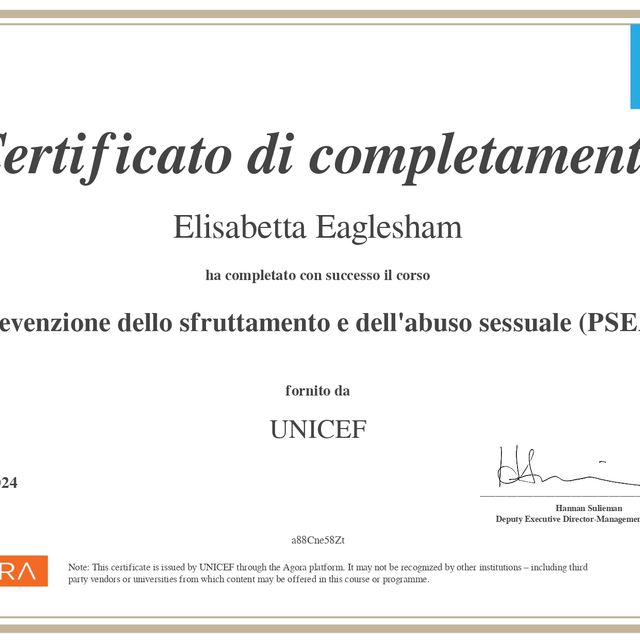 Ingrandire l'immagine: certificate 3