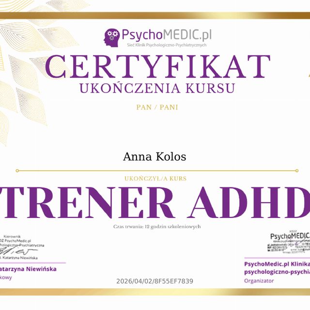 Powiększ obraz: certificate 10