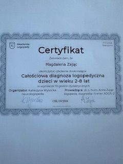Powiększ obraz: certificate 17