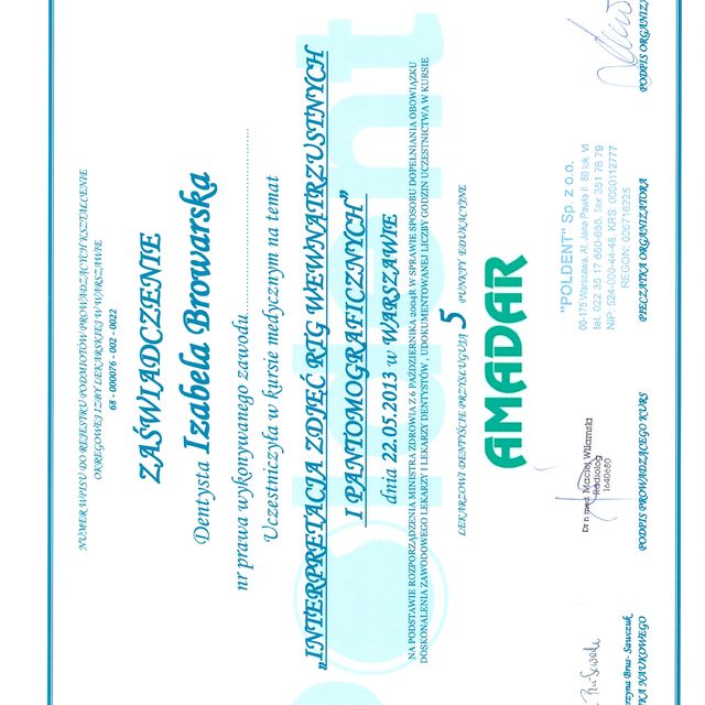 Powiększ obraz: certificate 15