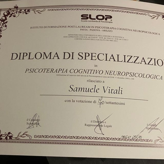 Ingrandire l'immagine: certificate 1
