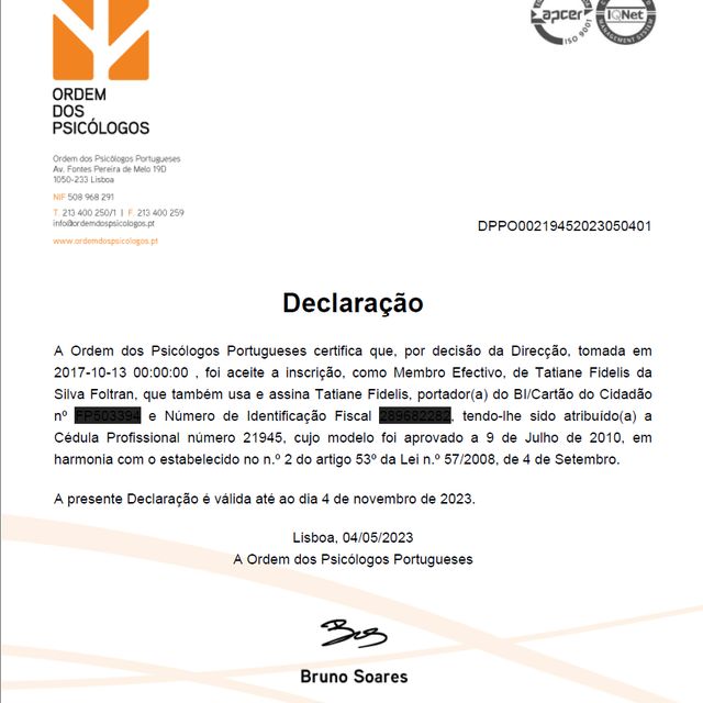 Ingrandire l'immagine: certificate 1