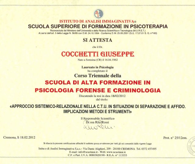 Ingrandire l'immagine: certificate 5