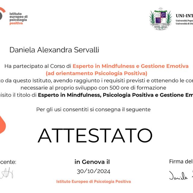 Ingrandire l'immagine: certificate 1