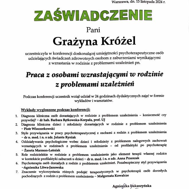 Powiększ obraz: certificate 9