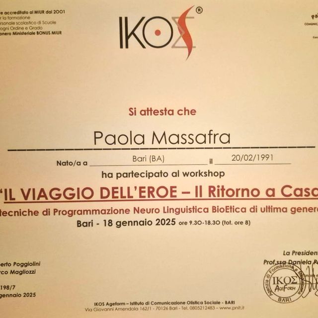 Ingrandire l'immagine: certificate 1