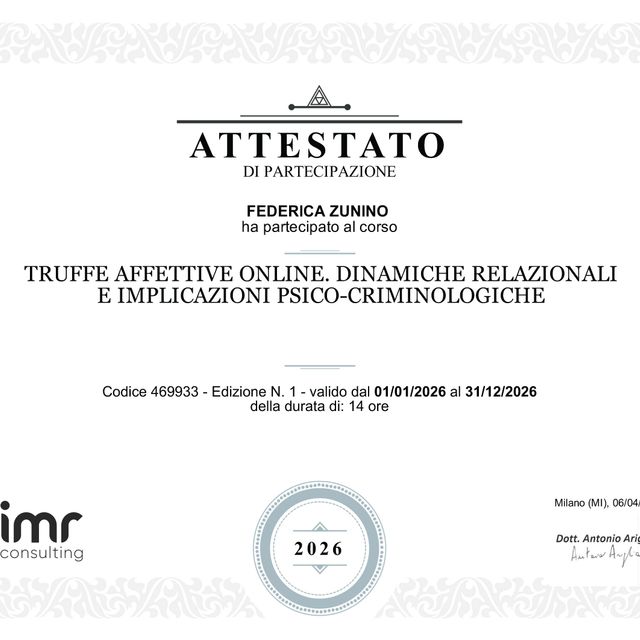 Ingrandire l'immagine: certificate 8